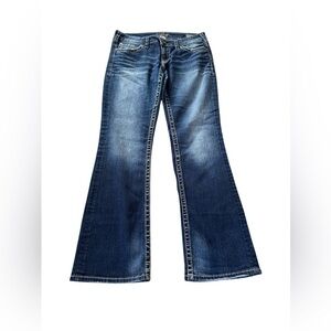 Silver Jeans Berkley Surplus Bootcut Distressed Jeans Women’s Size 31x22